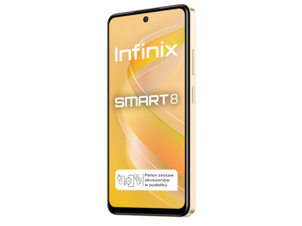 Smartphone INFINIX Smart 8 3GB/64GB/zlatna (X6525)