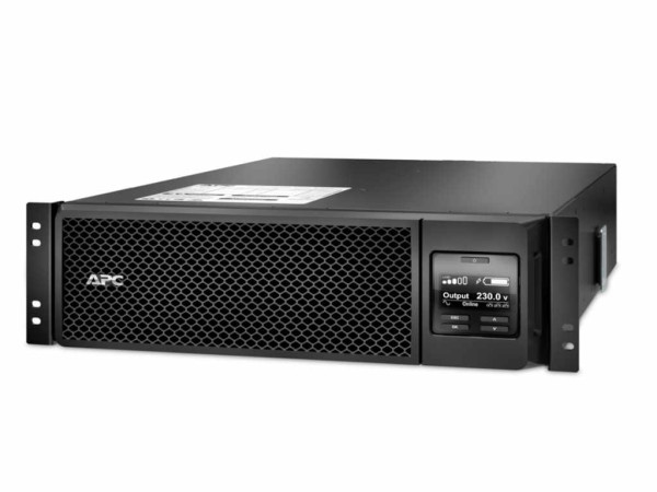 APC Smart-UPS SRT 5000VA, 230V, LCD, rackmount, 3U, 6x IEC 60320 C13 & 2x IEC Jumpers