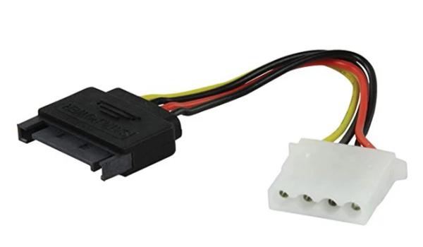 Kabl PC Napojni F - Napojni SATA M 0.15m