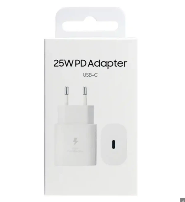 Kućni punjač Eima USB Type-C 3A 25W sa kablom beli