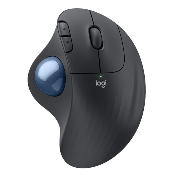 LOGITECH M575s ERGO Bluetooth Trackball Graphite Blue ball miš 