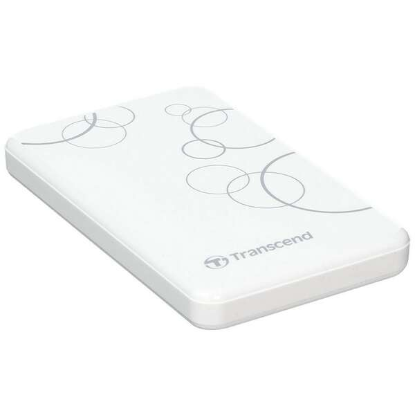 HDD E2.5'' Transcend 1TB USB 3.0 TS1TSJ25A3W Anti-shock White