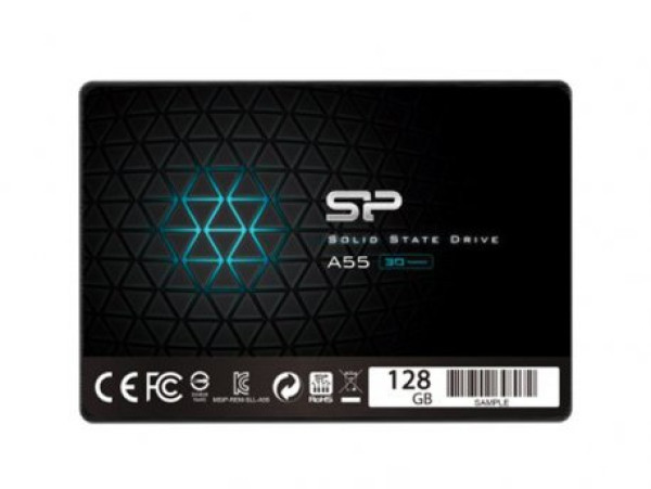 SSD Silicon Power 2.5'' SATA A55 128GB SP128GBSS3A55S25 BULK