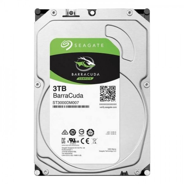 HDD Seagate 3TB  3.5'' SATA3 7200 256MB ST3000DM007