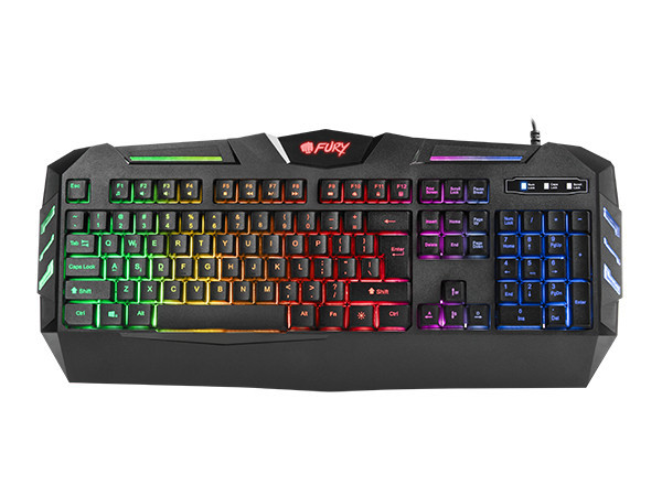 Tastatura USB Natec NFU-0868 Fury Spitfire US RGB