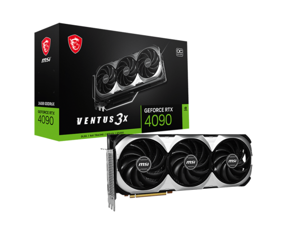 SVGA MSI GeForce RTX 4090 VENTUS 3X 24GB GDDR6 OC 384bit