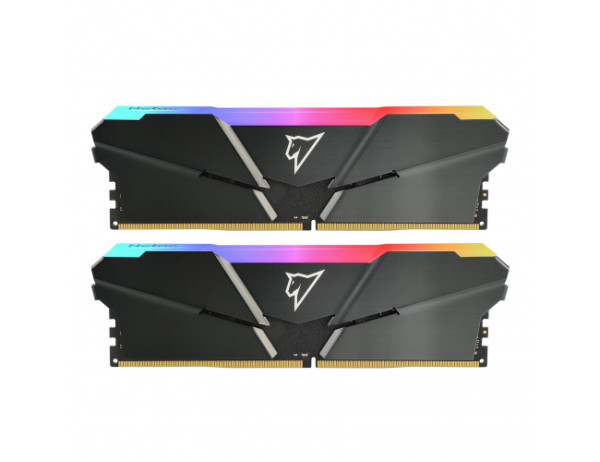 RAM DDR4 16GB 3200Mhz (2x8GB) Netac Shadow RGB C18 Grey NTSRD4P32DP-16E BULK