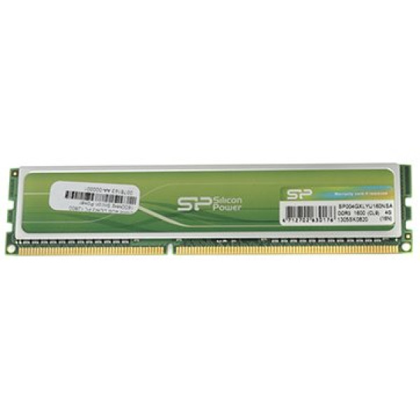 Silicon Power DDR3-1600 CL11 4GB DRAM DDR3 U-DIMM Desktop 4GB (512*8) 8chips ( SP004GBLTU160N02 )