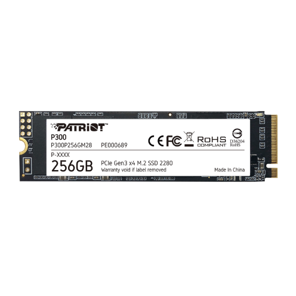 SSD Patriot M.2 NVMe 256GB P300P256GM28