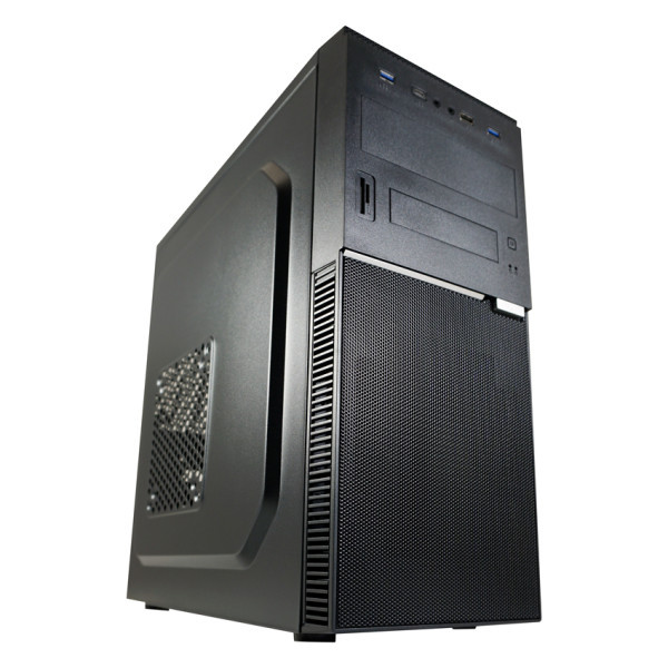 Kućište LC POWER 7041B-ON Midi-Tower ATX/Micro-ATX/Mini-ITX/bez napajanja/crna