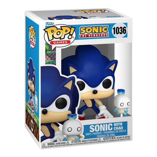 Funko POP! & Buddy: Sonic - Sonic w/Hero Chao