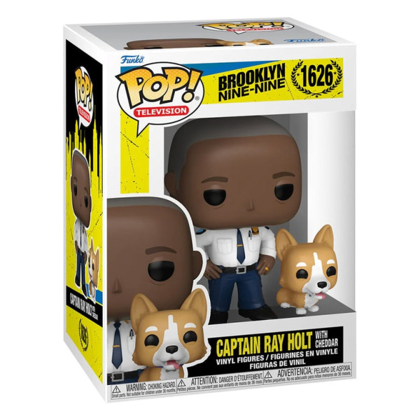 Funko POP! & Buddy: Brooklyn Nine Nine - Catain Holt w/Cheddar