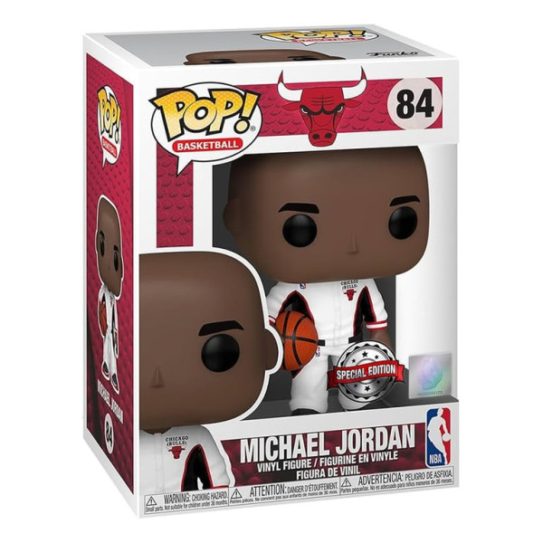 Funko POP! NBA: Michael Jordan (Bulls White Warmup)