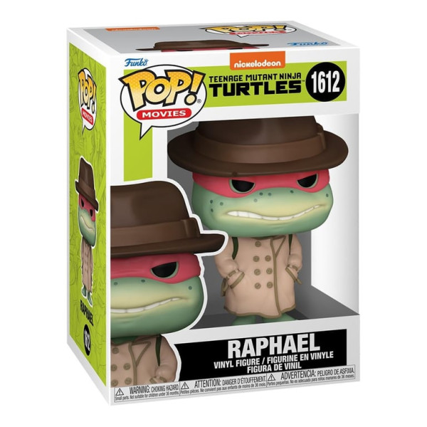 Funko POP! Movies: TMNT - Raphael w/Coat & Hat