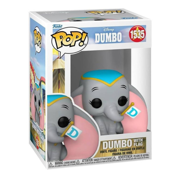 Funko POP! Disney: Dumbo S3 - Dumbo w/Flag