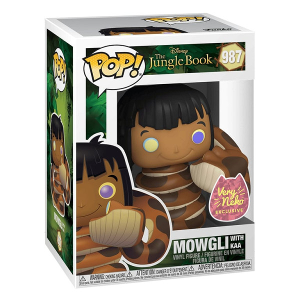 Funko POP! Disney: Jungle Book - Mowgli w/Kaa