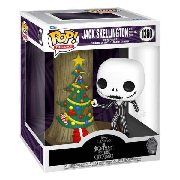Funko POP! Deluxe: The Nightmare Before Christmas 30th - Jack w/C.Town Door