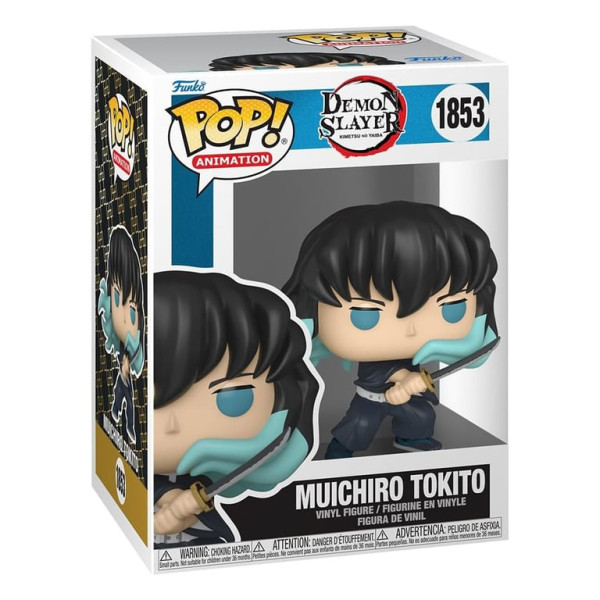 Funko POP! Animation: Demon Slayer - Muichiro (Attack) w/Chase