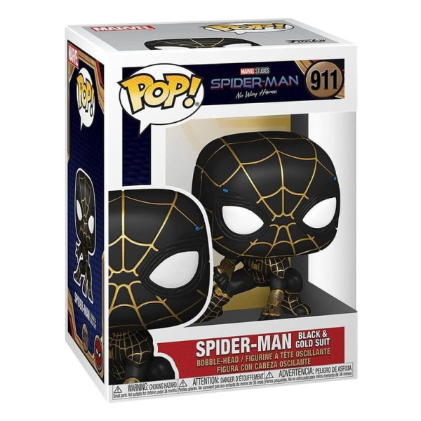 Funko POP! Marvel: Spider Man No Way Home - Spider Man (BK & GD)