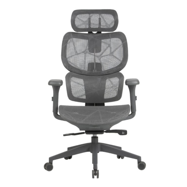 Gaming Chair Spawn Ergo Meshy Grey