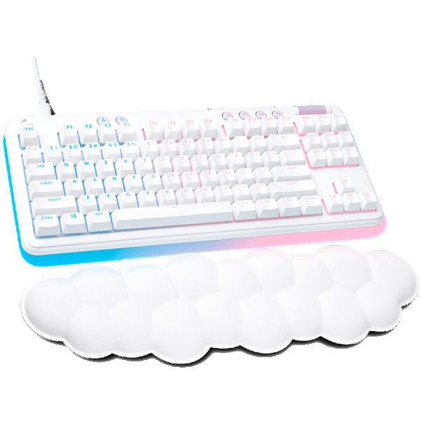 LOGITECH G713 TKL Corded Gaming Keyboard - OFF WHITE - USB - US INTL - LINEAR ( 920-010678 ) 