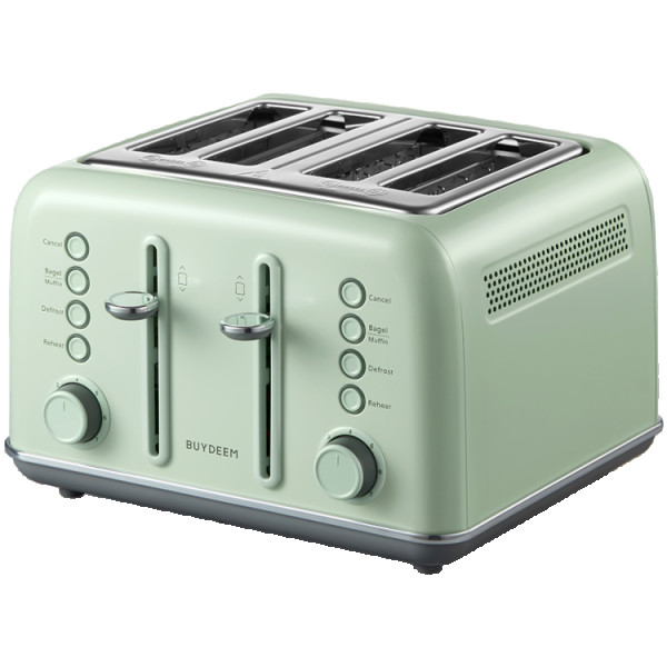 BUYDEEM 4 Slice Toaster, model DT640E, color Cozy Greenish, EU ( DT640E-CGEU ) 