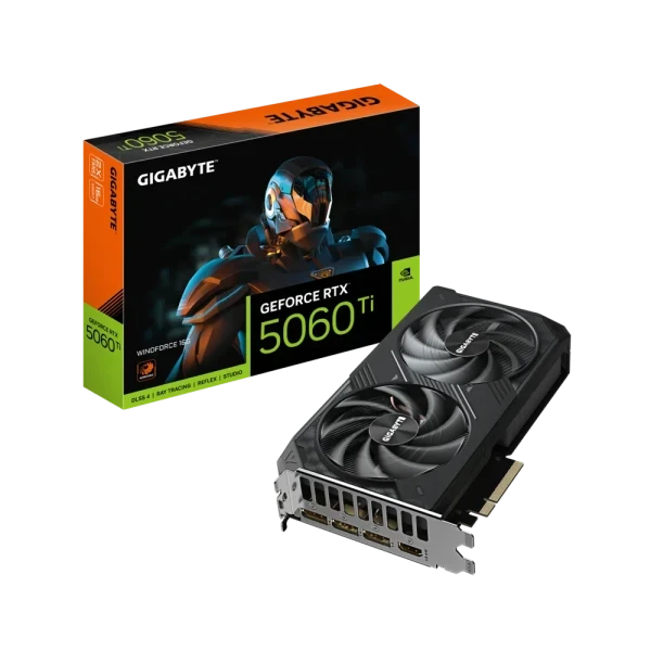 Grafička karta Gigabyte GeForce RTX 5060 TI Windforce OC GV-N506TWF2C-16G 16GB GDDR7