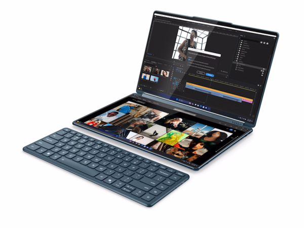 Laptop LENOVO Yoga Book 9 14IAH10 Win11 Pro/14'' 2.8K OLED MT/U7-255H/32GB/1TB/bklt eng/smaragd