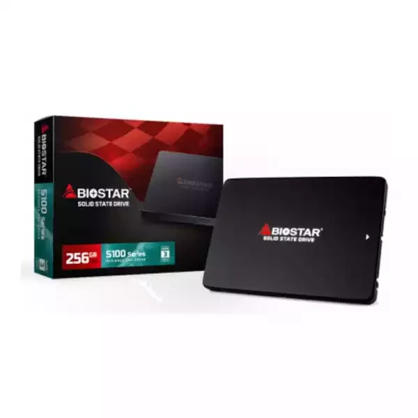 SSD 2.5 SATA3 256GB Biostar 550MBs510MBs S120