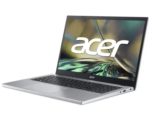 Laptop Acer Aspire 3 A315-510P-35FD 15.6 FHD Intel Octa Core i3-N305 8GB NVMe 512GB Silver