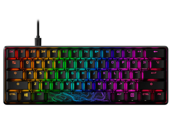 HYPERX Alloy Origins 60 HX Aqua Mechanical Gaming tastatura US 