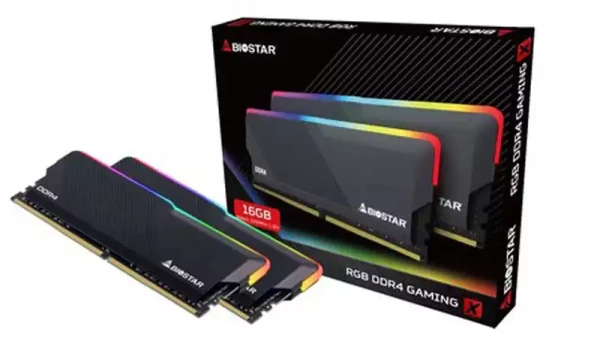 Memorija DDR4 16GB 2x8GB 3200MHz BIOSTAR RGB GAMING X