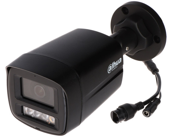 DAHUA IIPC-HFW1439TL1-A-IL-0280B-BLACK 4MP Entry Smart Dual Light Fixed-focal Bullet Network kamera 