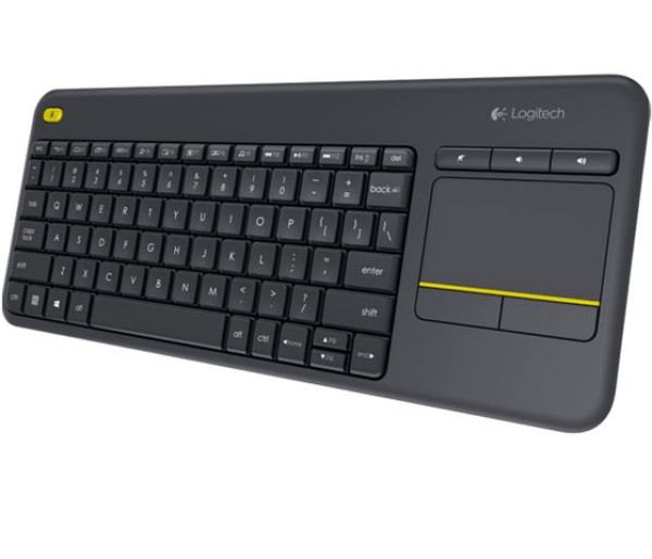 TAST LOGITECH K400 Plus Wireless + Touch Black US