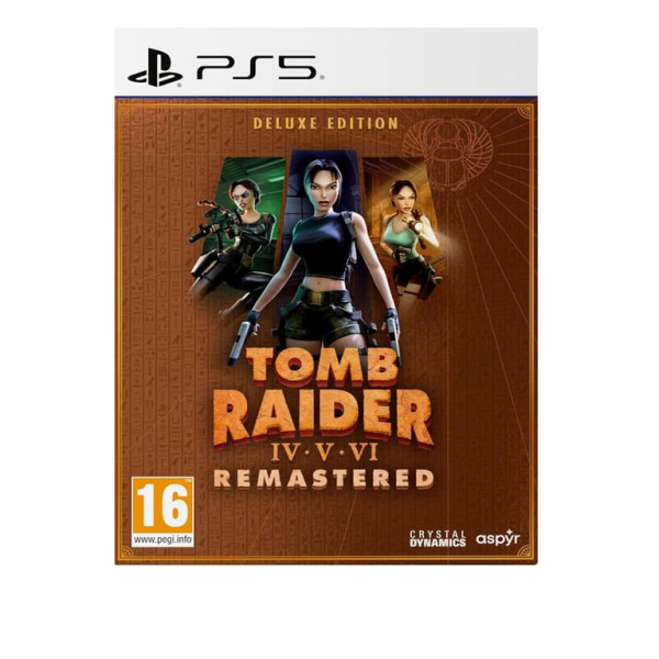 PS5 Tomb Raider IV-VI Remastered Starring Lara Croft - Deluxe Edition