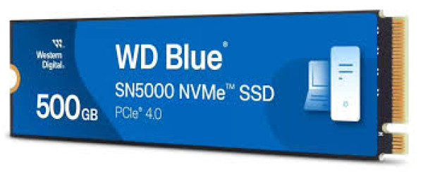 SSD M.2 NVMe 500GB WD Blue SN5000 5000MB/s 4000MB/s WDS500G4B0E