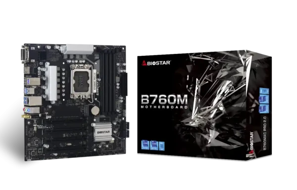 Matična ploča 1700  Biostar B760MXC  PRO 2.0  HDMI/DVI/VGA/M.2