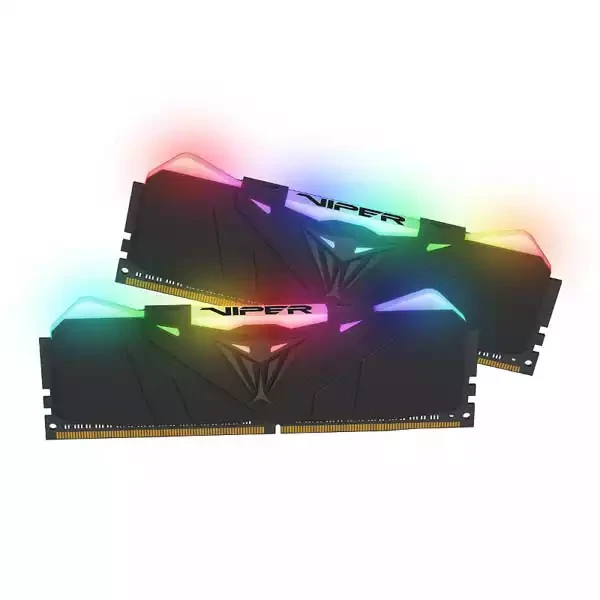 Memorija DDR4 16GB 2x8GB 4133MHZ Patriot Viper RGB BLACK Dual Channel PVR416G413C9K