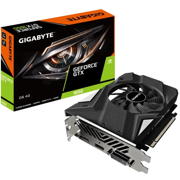 Grafička karta Gigabyte GTX 1650 D6 G4 rev. 2.0 128 Bit DVI HDMI VGA