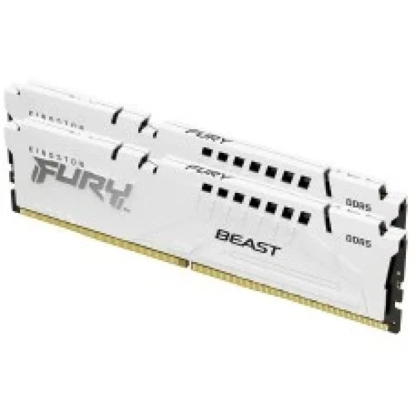 RAM DIMM DDR5 KINGSTON 2x16GB 5600MHz Fury Beast White KF556C36BWEK2-32