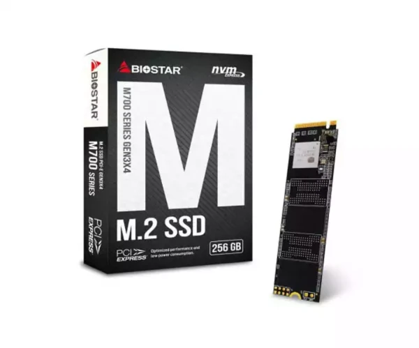 SSD M.2 NVME 256GB Biostar 1850MBs950MBs M700