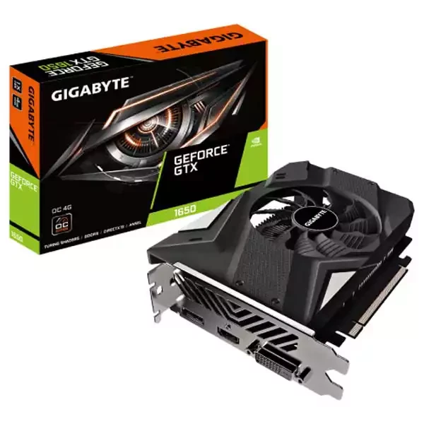 GIGABYTE nVidia GeForce GTX 1650 4GB 128bit GV-N1656OC-4GD rev 2.0 grafička karta