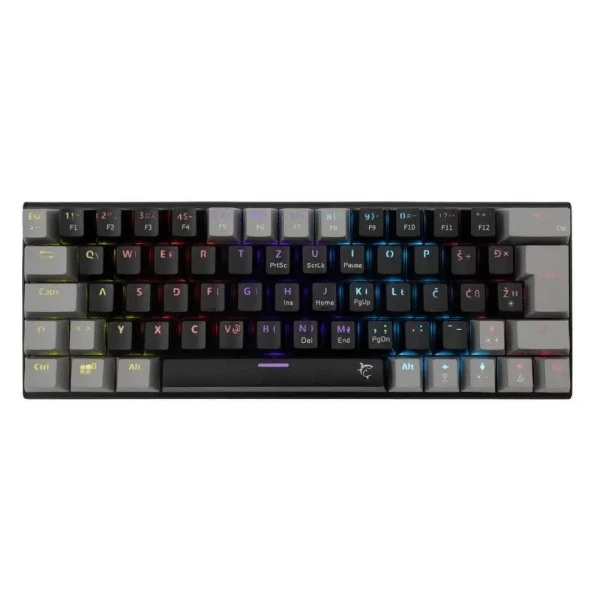 Tastatura White Shark WAKIZASHI 2 60/Mehanička/Plavi svičevi/RGB/Crno svia/US