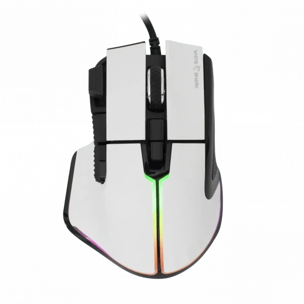 Miš White Shark MARROK 12000DPI/9D/1000Hz Polling/RGB/White