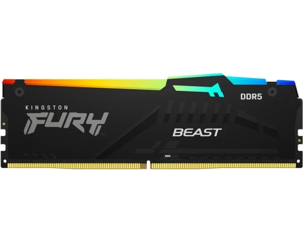 KINGSTON DIMM DDR5 16GB (2x8GB kit) 6000MT/s KF560C30BBEAK2-16 FURY Beast Black RGB EXPO 
