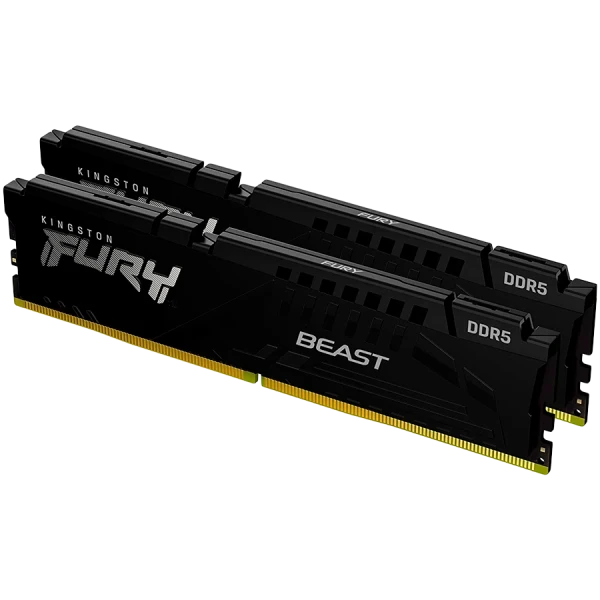 Memorija DDR5 16GB (2x8) 6000MHz Kingston Fury Beast KF560C36BBEK2-16 EXPO