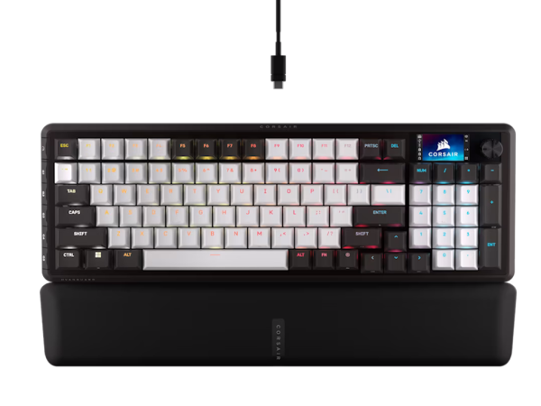 Tastatura CORSAIR VANGUARD 96-MLX Plasma-DUAL/crno-bela