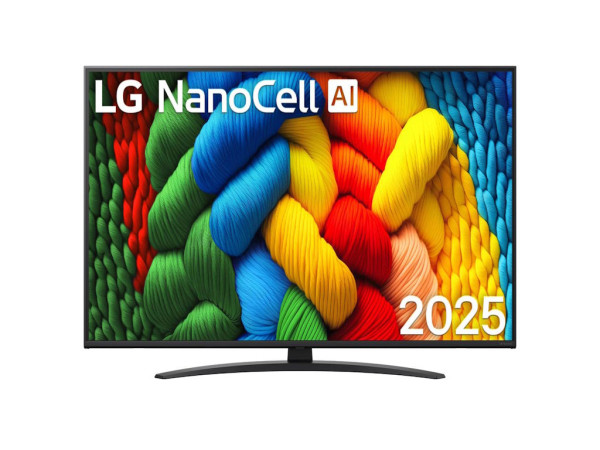 Televizor LG 50NANO81A3A/NanoCell/50''/4K Ultra HD/smart/webOS 25/crna