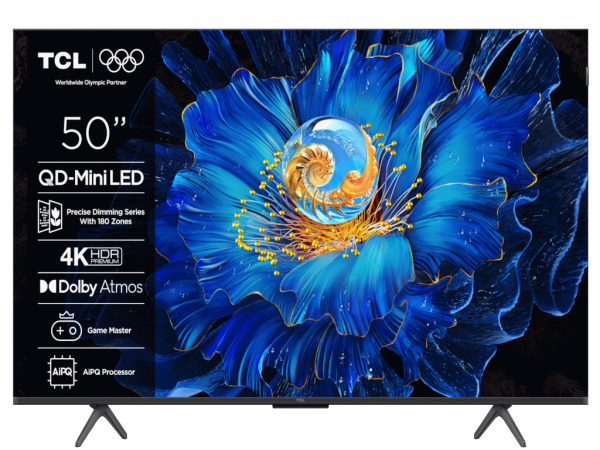 Televizor TCL 50C6KS/MiniLED-QLED/50''/4K UHD/60Hz/Google TV/crna