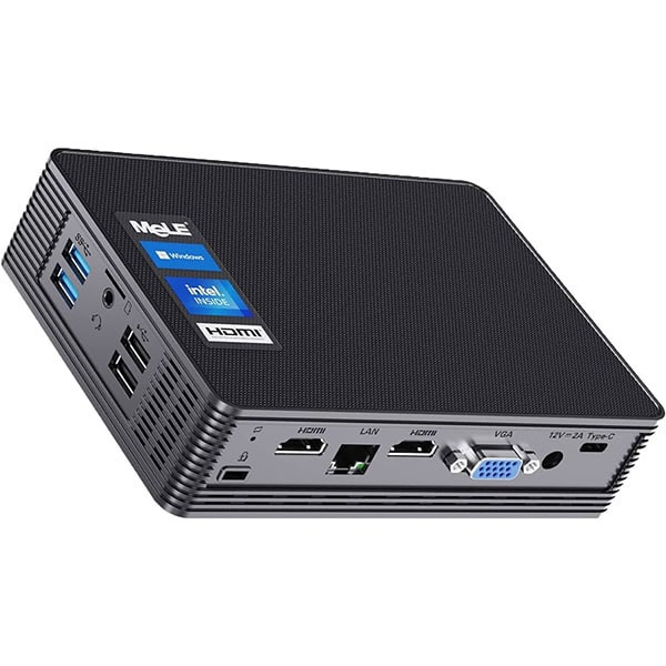 Mini PC MELE Quieter HD3Q fanless Win11 Pro